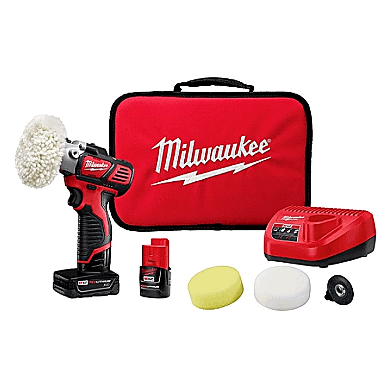 Kit de pulidora/lijadora de velocidad variable M12